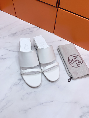 Hermes_s latest hollow dual slippers series 35-41_-b50ab0a2